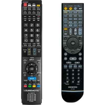 GENERAL Onkyo rc-745m + управление на телевизор (мини телевизор) - дистанционно управление дубликат (rc-745m + управление на телевизор (мини телевизор))