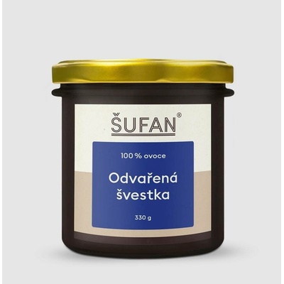 Šufan Odvařená švestka švestková Povidla 330 g