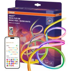 OSRAM - LED RGBW Димируема външна лента SMART+ MAGIC 5m LED/21W/230V Wi-Fi + дистанционно управление (P228040)