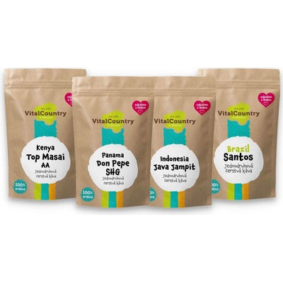 Vital Country Degustační balíček 4 4 x 100 g