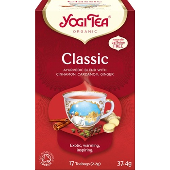 YOGI TEA Classic Bio ajurvédska čajová zmes 17 x 2,2 g