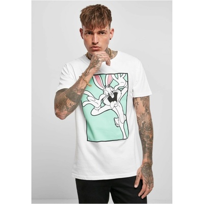 Merchcode Looney Tunes Bugs Bunny Funny Face Tee pánske tričko bílé
