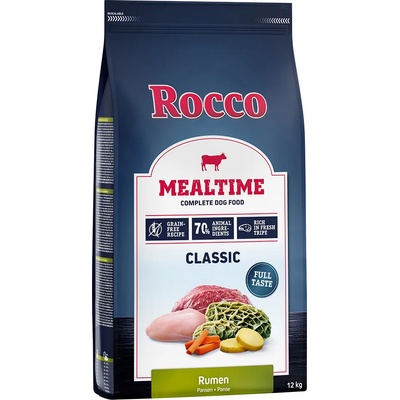 Rocco Икономична опаковка Rocco Mealtime 2 х 12 кг - с шкембе