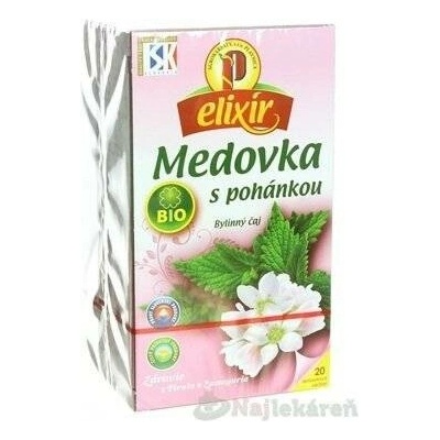 Agrokarpaty BIO Meduňka s pohankou bylinný čaj 20 x 1,5 g