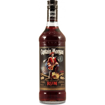 Captain Morgan Black Label 40% 1 l (čistá fľaša)