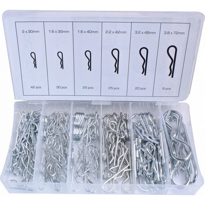 A-TC513 Závlačky pružné 2-3.8MM -150 KS.