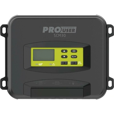 ProUser SCM30 solárny regulátor nabíjania MPPT 12 V 24 V 30 A