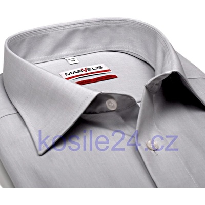 Marvelis Chambray košile světle šedá