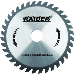 Raider Диск за циркуляр 160x24Tx20.0mm RAIDER RD-SB06 (0163106)
