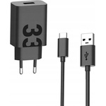 Motorola Оригинално зарядно Motorola TurboPower 33W Power Adapter за Motorola Moto G67
