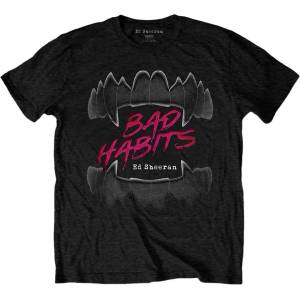 Ed Sheeran Bad Habits Black 2XL Риза (EDTS05MB05)