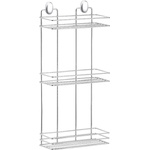 METALIFE Етажерка за баня Metalife DKB-720, 3 нива, 11x24х50 см. , Хром