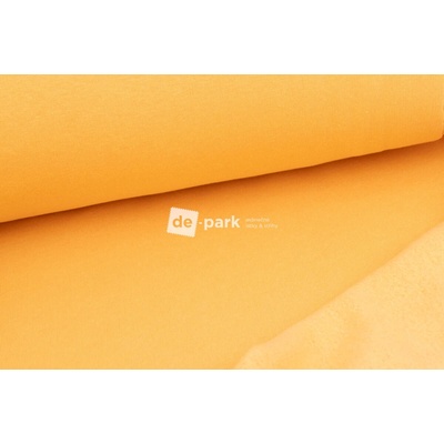 de-park Počesaná teplákovina silná - tmavá vanilková