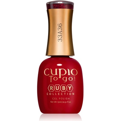 Cupio To Go! Ruby гел лак за нокти с използване на UV/LED лампа цвят Passion 15ml