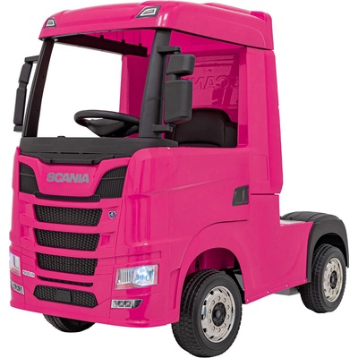 KidVolt Dětský elektrický kamion Scania růžová