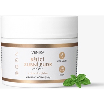 Venira bělící zubní pudr máta 50 g