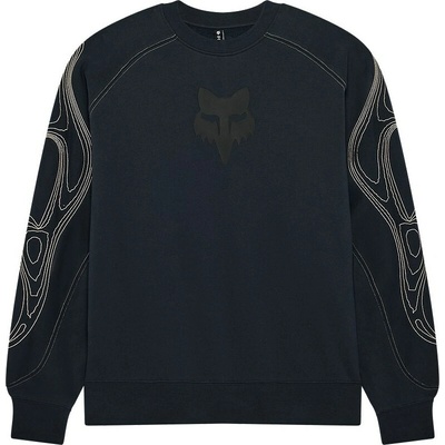 FOX mikina Vision Flc Crew Galaxy Blue
