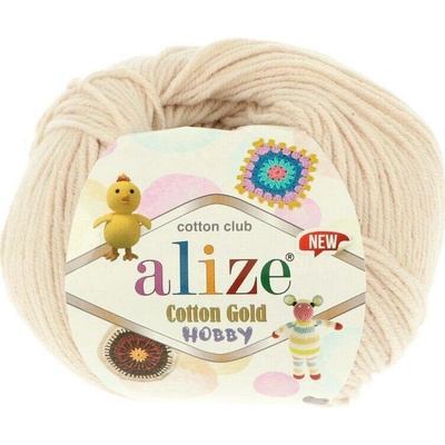 Alize Cotton Gold Hobby New 67 béžová