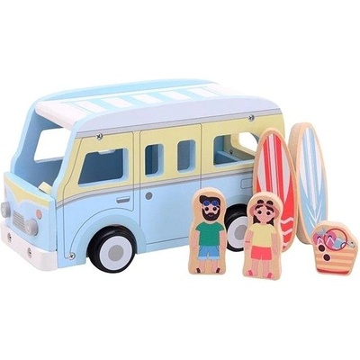 Jouéco Drevený plážový retro karavan 7 ks