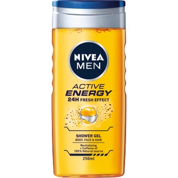 Nivea MEN Душ-гел Active Energy Душ гел мъжки 250ml