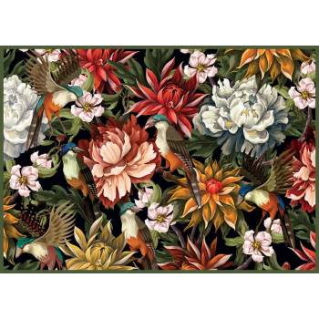 Interdruk - Puzzle Birds among flowers - 1 000 piese