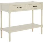 Premier Housewares Бяла конзолна маса от масивен бор 35x91 cm Heritage - Premier Housewares (2405785)