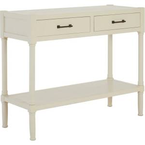 Premier Housewares Бяла конзолна маса от масивен бор 35x91 cm Heritage - Premier Housewares (2405785)