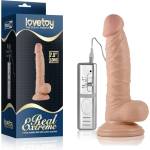Lovetoy 7, 5" Real Extreme Вибриращо Дилдо
