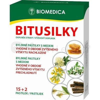 Biomedica Bitusilky 17 pastiliek