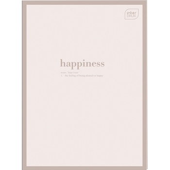 Interdruk kockovaný zápisník A4 HYBRID WORDS