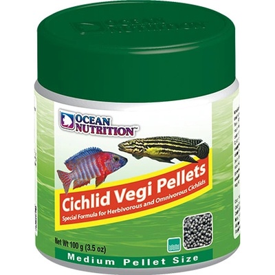 Ocean Nutrition Cichlid Vegi Pellets Medium 100 g