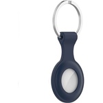  Силиконов ключодържател за Apple AirTag - ComT Icon Keyring (тъмносин)