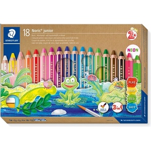 STAEDTLER Цветни моливи Buddy chunky 3в1 (18) (140 C18)