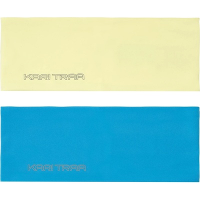 Kari Traa Дамска лента за глава Kari traa Women's Una Headband 2-Pack Headband - Mellow Yellow - размер One Size (904-5609-0211)