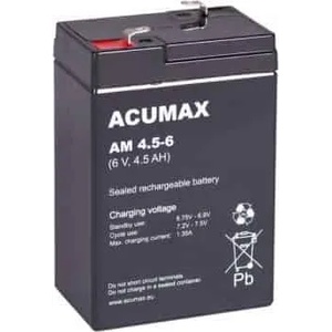 Acumax Оловен акумулатор AM4.5-6 6V 4.5Ah F1 (4400000037)