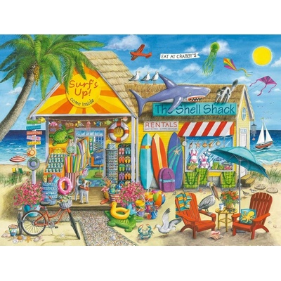 RAVENSBURGER Surfařský stánek 1500 dílků