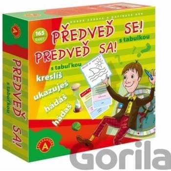 Alexander Předveď se! Párty hra s mazací tabulkou