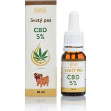 Svatý Sedláček Svaté CBD kapky 5% 10 ml