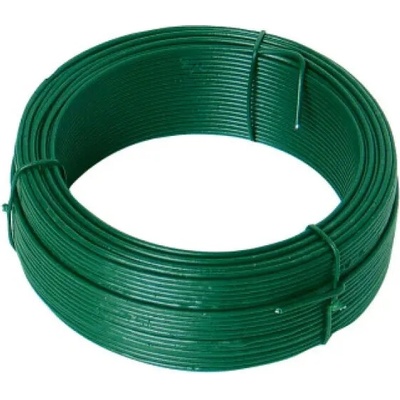 Vázací drát 2.0mmx50m zelený PVC, Levior 42249