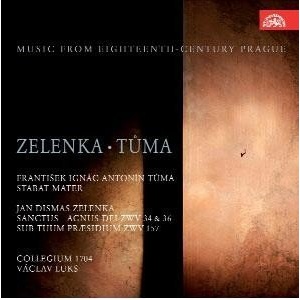 Supraphon Zelenka & Tuma: Music From 18th Century Prague - Collegium 1704 - CD (008185)