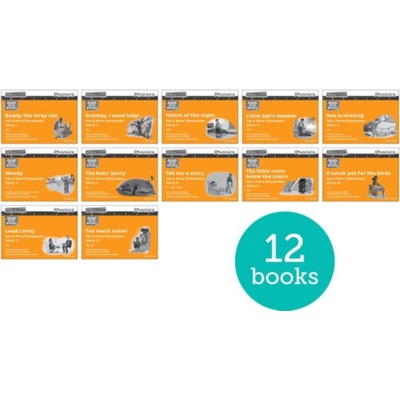 Read Write Inc. Phonics: Orange Set 4 More Black & White Storybooks (Pack of 12) - Bradbury, Adrian a Baker, Catherine a Burchett, Jan a Vogler, Sara a Rushton, Abbie a Nozato, M.