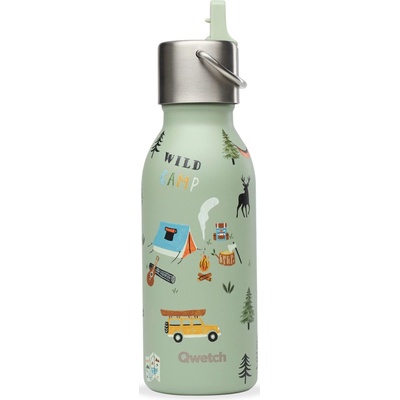 Qwetch KIDS izotermická lahev 350 ml Yosemitská zeleň