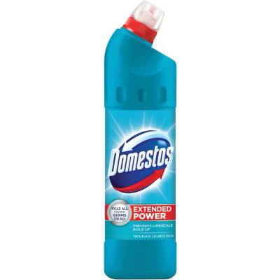Domestos Доместос Екстендед Пауър дезинфекциращ течен препарат Атлантик 750мл (8717163286975)
