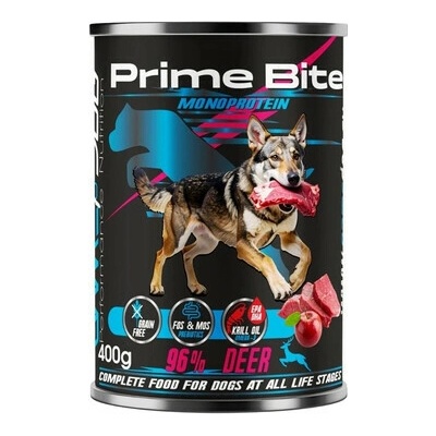 Prime Bite Jelen s jablkom 400 g
