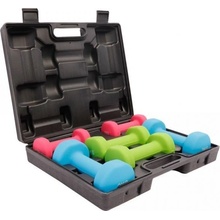 Gorilla Sports Set činiek na aerobic v kufríku 12 kg