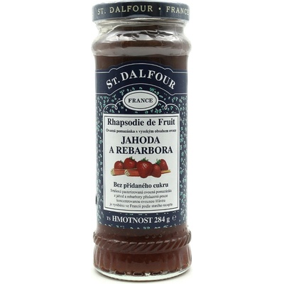 St. Dalfour Jahoda Rebarbora 284 g