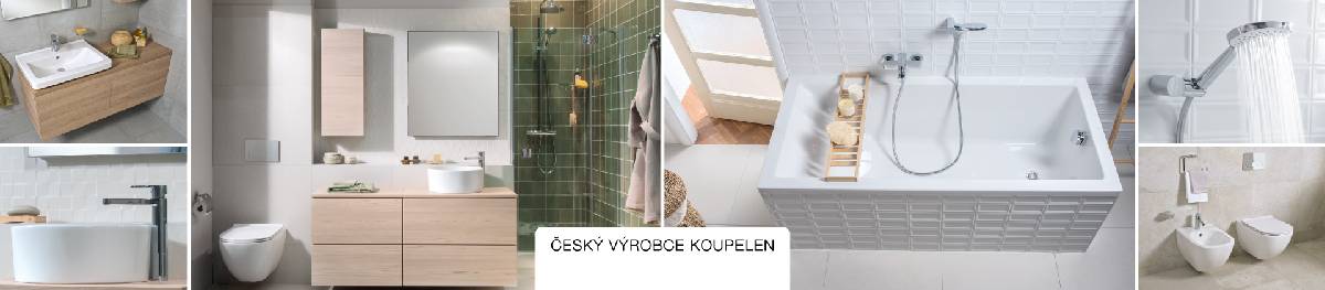 Ukázky koupelen českého výrobce JIKA