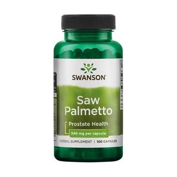 Swanson Saw Palmetto 540 mg 100 kapslí