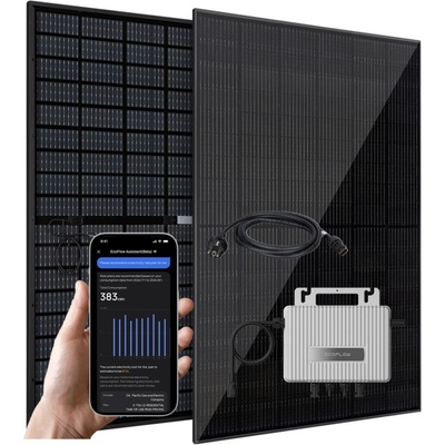 VALE Solární balkonová elektrárna ECOFLOW 880 Wp 800 W – Hledejceny.cz