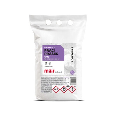 MILIŤ ORIG.WHITENING PRACÍ PRÁŠOK 12 KG